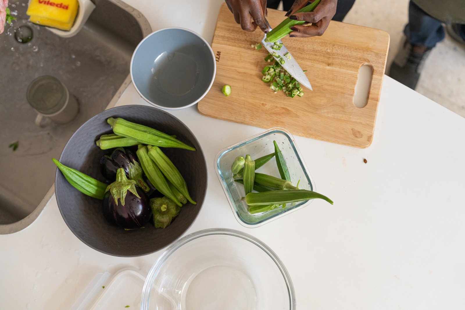 Harvesting and Cooking Session with SAT Staff